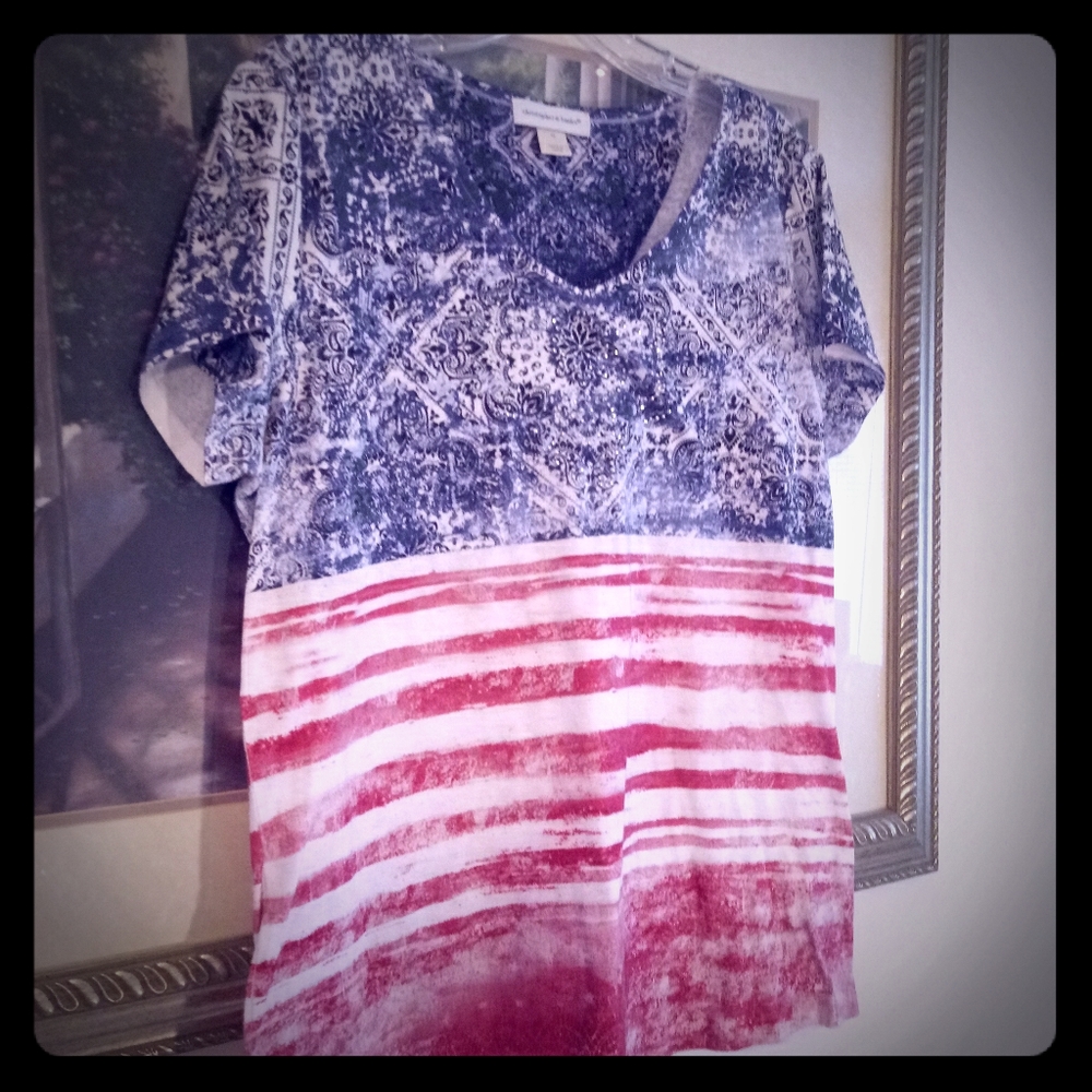 Red White and Blue T-shirt
